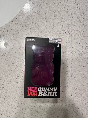 Schylling Nee Doh Gummy Bear - Purple